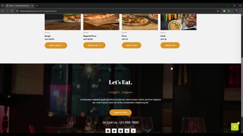 "Fully Functional Restaurant Website for Everyone | Modern & Responsive Design Demo