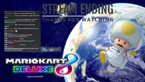 9_18_22 Edition Of Mario Kart 8 Deluxe. Racing with MysticGamer