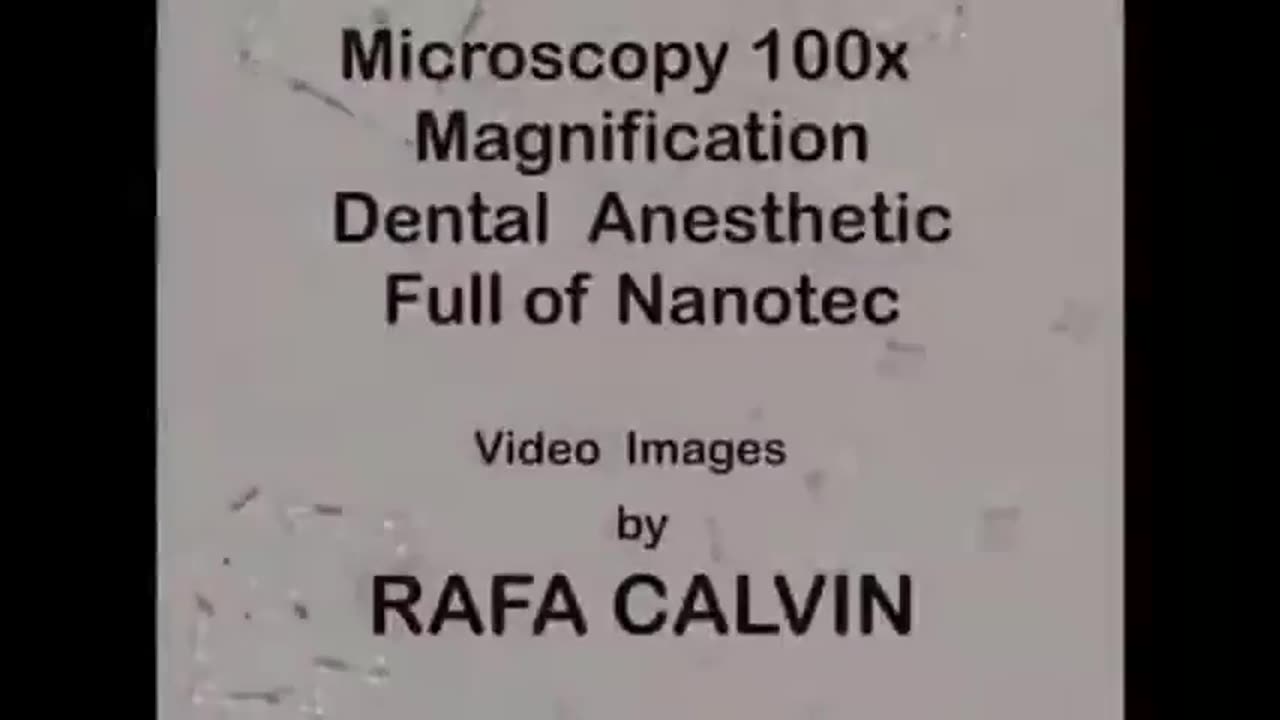 NICOTINE DESTROYS INJECTABLE NANOTECHNOLOGY (UNDER THE MICROSCOPE) 👊