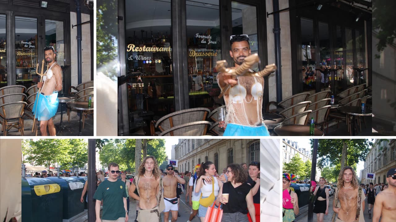 Paris France Gay LGBTQIA Pride 2025 Photo book 10. Chris Summerfield.