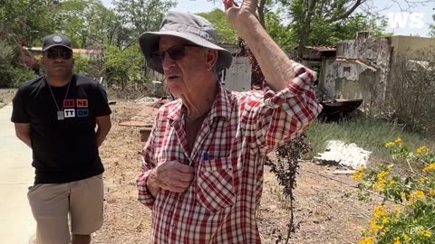 Shlomo Margalit at the kibbutz that 'was totally captured by Hamas'