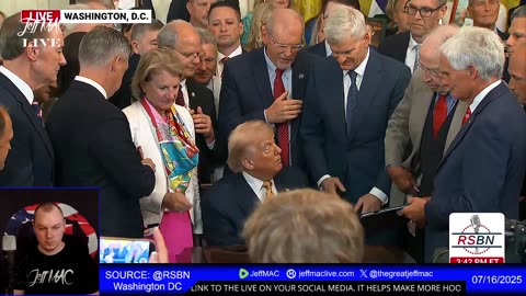 LIVE: President Trump Bill Signing Making Fentanyl a Schedule 1 Drug