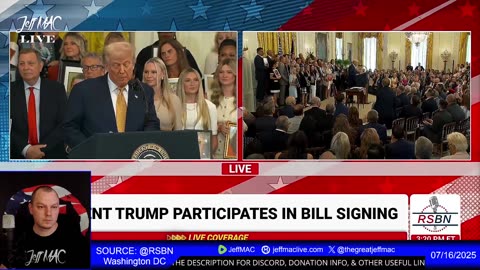 LIVE: President Trump Bill Signing Ceremony