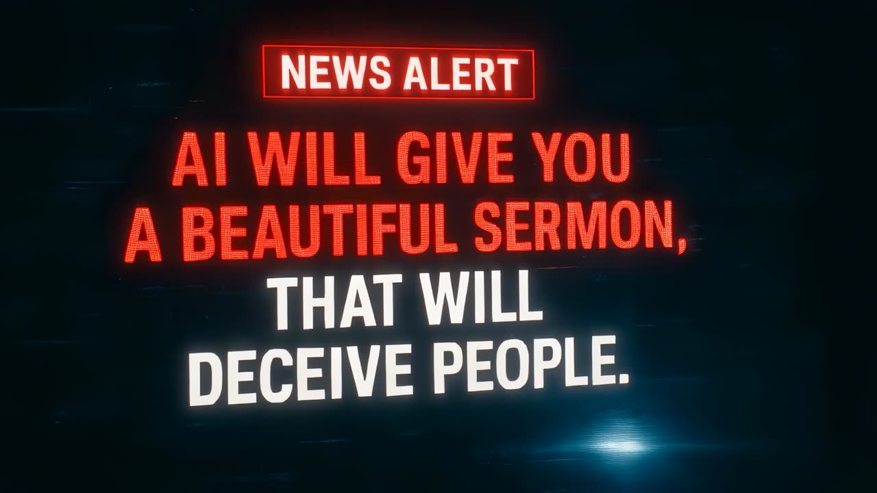 Don't Let Artificial Intelligence Take Over the Pulpit!