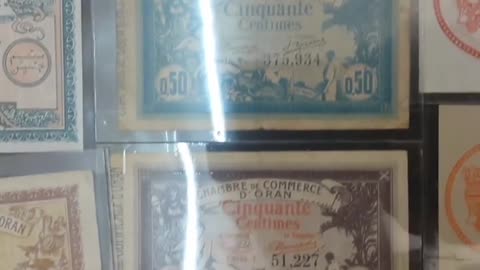 21/:- Billets de Banque d'Algérie ( la plus belle collection d'Algérie)