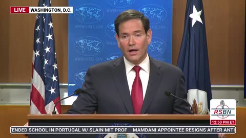 FULL REPLAY: Secretary Rubio Holds his End-of-Year Press Conference - 12/19/25