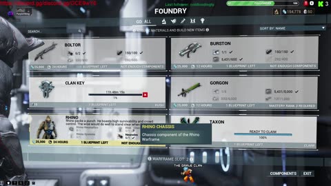 MAFIOSO Live: Grinding on Warframe