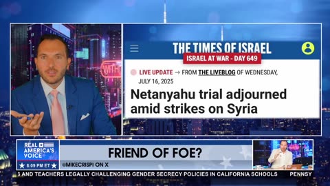 MIKE CRISPI ON NETANYAHU