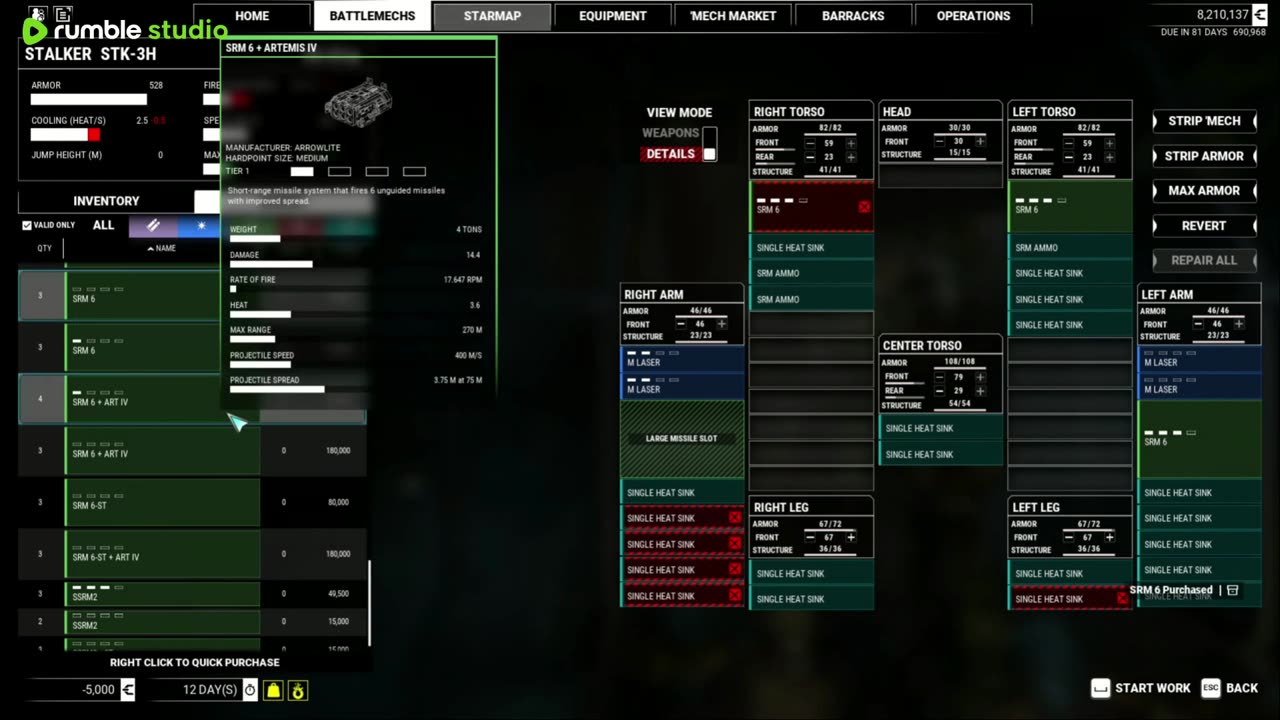 MechWarrior 5 vanilla second run through Day15