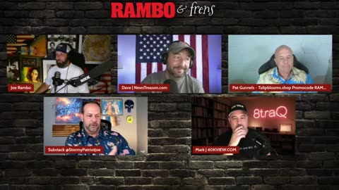 Stormy Patriot Joe w/ Abs1776, Rambo, Dave, 8traQ and Patrick: Situation Update! - 5/15/2025