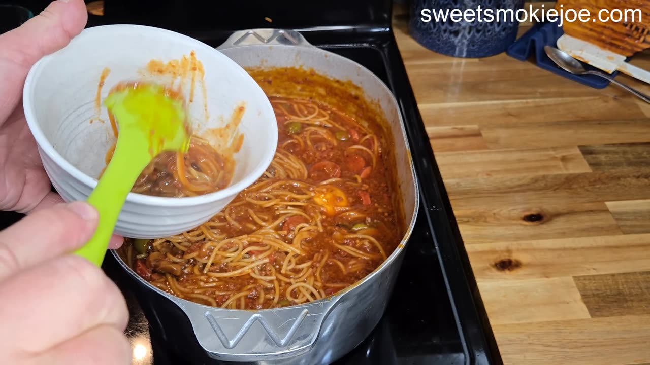 Coke & Ketchup Spaghetti