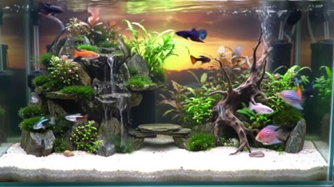 Aquascape Live: Nature’s Harmony in Glass