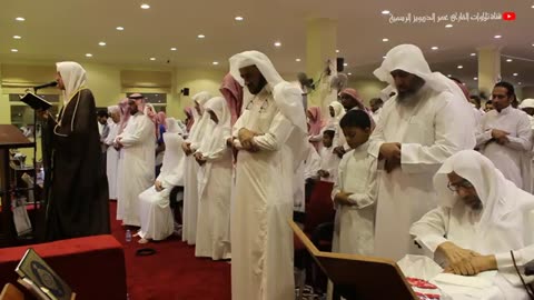 القارئ عمر الدريويز_ الليلة الثالثة من صلاة التراويح رمضان 1440 _ماتيسر من سورة آل عمران