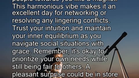 Daily Horoscope | Libra & Sagittarius 🌟
