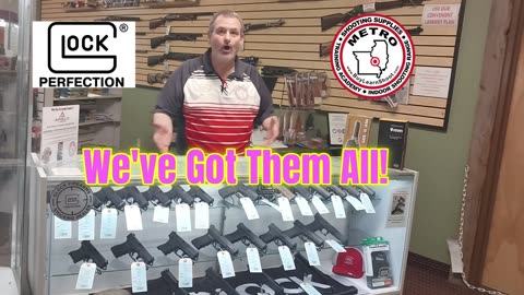 Largest selection of GLOCKS