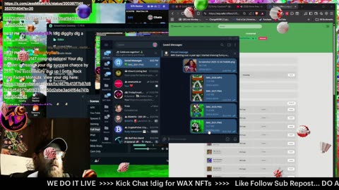 DoIn It LiVe Merry Christmas. First BLAZE.STREAM cast!