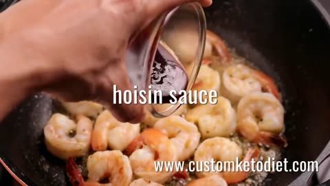 Keto Hoisin Butter Prawns 2