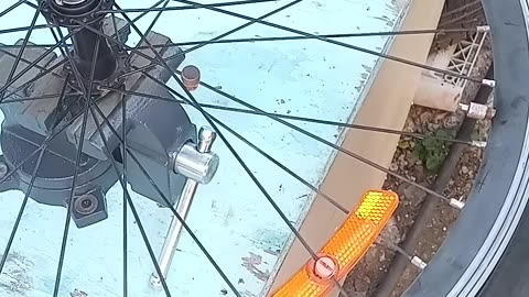 Every Cyclist Should Know This Trick! How to Easily Put on a Bicycle Tire #shorts #bike #tips
