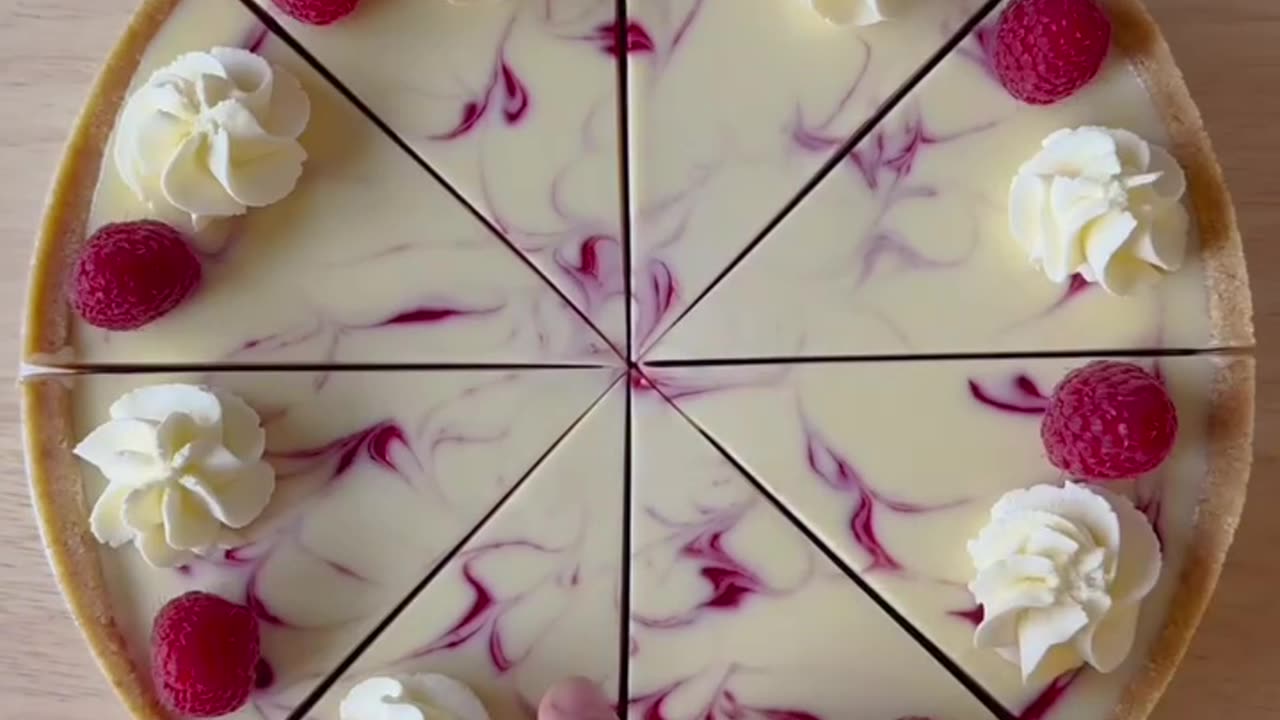 Raspberry White Chocolate Cheesecake | Creamy, Tangy & Absolutely Stunning!