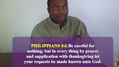 Don't worry about the distractions in your walk of Faith