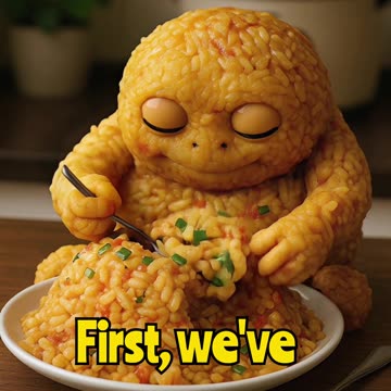 Fried Rice Tastes Itself, Then Curry & Ice Cream?! 🍚🍛🍨 AI Made This Happen