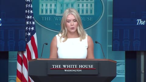 🚨🔥Karoline Leavitt: "Ultimately, the President has always said that there are areas of..