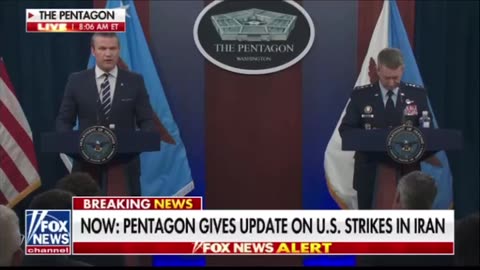 Operation Midnight Hammer did NOT target Iranian troops or the Iranian people ~ Sec of Defense Hegseth (6.22.25)