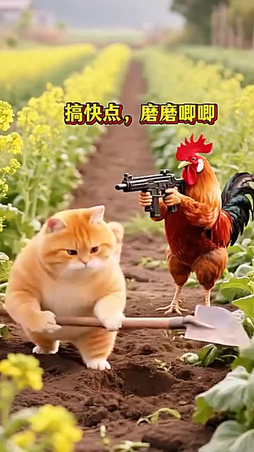 Unexpected Wake-Up Call! 😂🐔