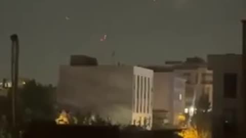 🌙🔫 Israel Iran War | Night Anti-Air Fire Over Tehran | RCF