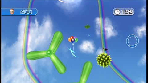 Wii Play: Motion - Flutter Fly Solo Mode (All Stages)