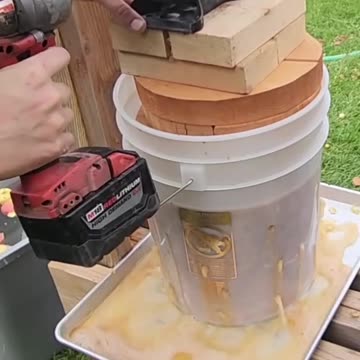 Pressing Apples with a 3/8" Impact