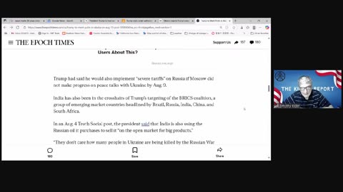 The King's Report 08/09/2025