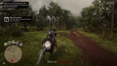 RDO * Daily Challenge ~ 5 Non-Player Enemies Lassoed from Horseback