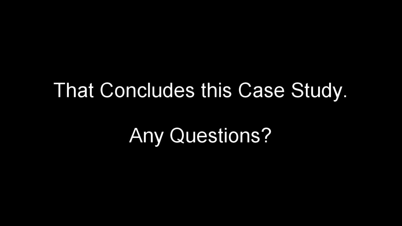 Case Study: What happens when Americans have had enough?