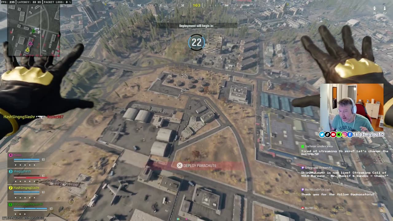 🔴 LIVE Skip2MyLou40 vs Cheaters WARZONE