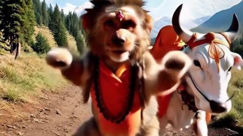 Monkey dance