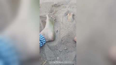 Feet in the sand #sensory #barefeet #footfetish #modeling #nature