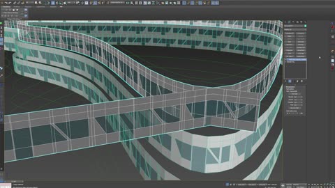 Modelling Timelapse - Making of Another Base Model for Semi-Procedural Building Generator💠3ds Max