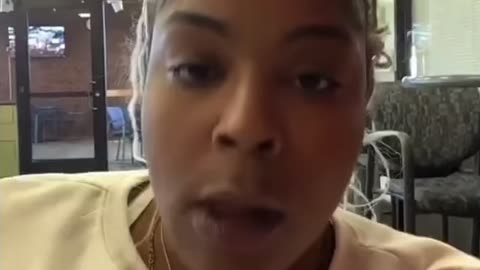 Manly voiced black woman has a point