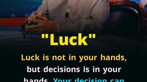 Decisions Define Destiny