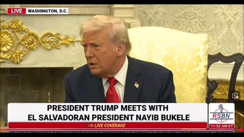 President Trump Meets With El Salvadoran President Nayib Bukele - 4/14/25
