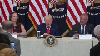 President Trump Participates in a MAHA Commission Event
