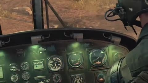 combat ready helicopter