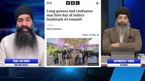 Long queues and confusion mar first day of India's landmark AI summit : BBC