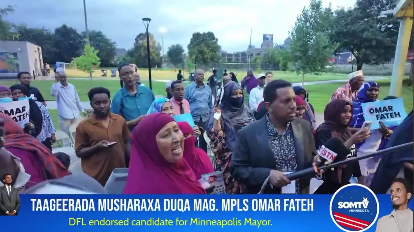 An actual rally in Minnesota