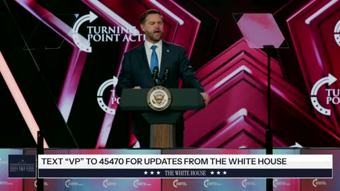 Vice President JD Vance Delivers Remarks at Turning Point USA’s America Fest
