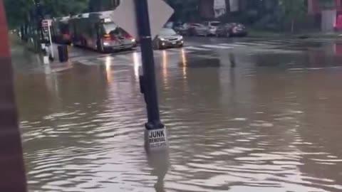 America continues to get hit by flooding everywhere - this time Washington DC