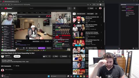 Reacting to the Adin Kai situation then Clash Royale!