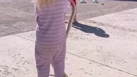 The children and the snake 🐍