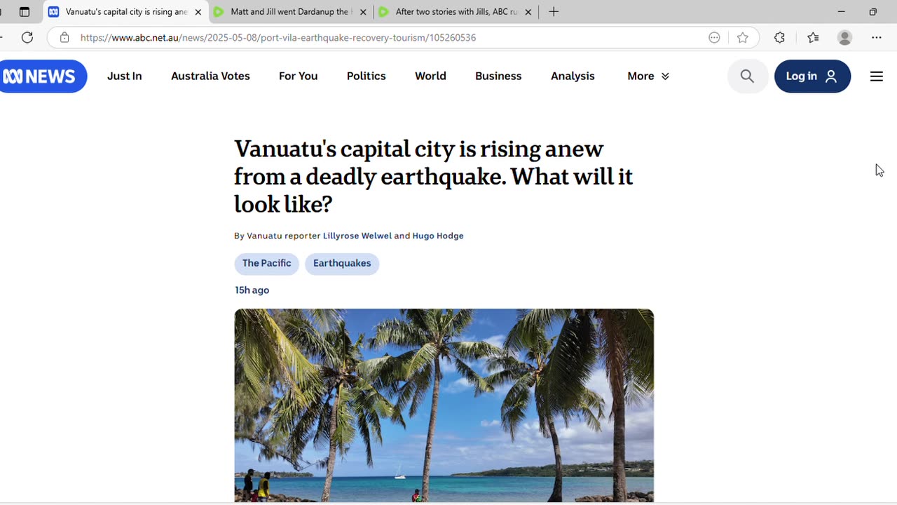 ABC's story about Jill's Cafe in Vanuatu lacking tourist traffic is symbolic incantation for Cabal